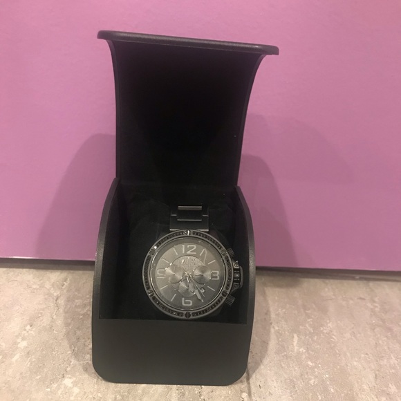 Armani Exchange Black Men's Chronograph Watch - Picture 2 of 4